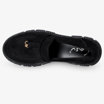 Moccasins Женская обувь вставлена ​​модная стабильная платформа украшения R 40