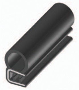 Uszczelka krawędziowa z bąblem bocznym EPDM zakres 1,5-3,5 mm 11x13,5 20x15