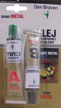 KLEJ DWUSKŁADNIKOWY EPOKSYDOWY Epoxy-Metal 2x20 ml