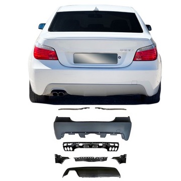 ZDERZAK TYLNY TYŁ BMW E60 M-PAKIET + PDC