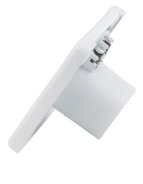 ЦЕНТРАЛЬНЫЙ ПЫЛЕСОС ЕВРО-ВЕРХНЯЯ РОЗЕТКА, БЕЛЫЙ