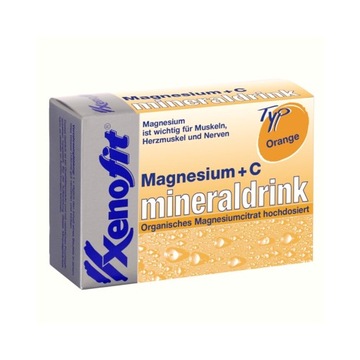 MAGNEZ WITAMINA C XENOFIT DO PICIA W PROSZKU 20 SASZETEK CYTRYNIAN MAGNEZU