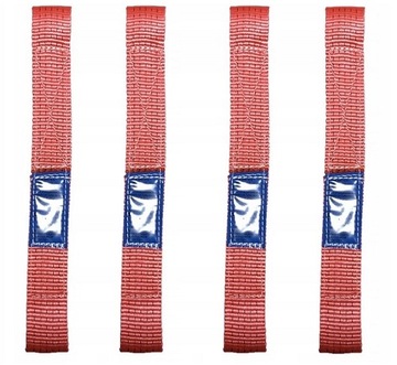 Транспортировочные ремни Черный 2 очка Красный ремень безопасности 1d2