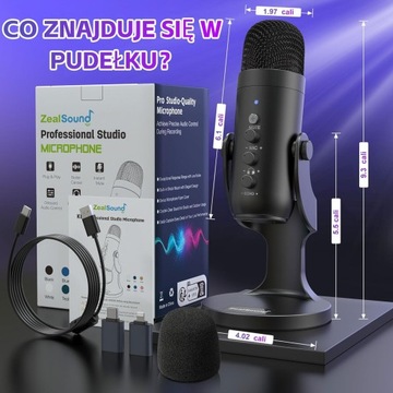 Конденсаторный USB-микрофон для игр и потоковой передачи K66