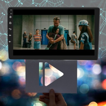 АВТОМОБИЛЬНОЕ РАДИО МУЛЬТИМЕДИЙНАЯ СТАНЦИЯ 1DIN GPS WiFi 9 дюймов ANDROID 12