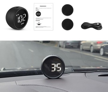 ДИСПЛЕЙ ПРОЕКТОР Светодиодный ЖК-дисплей HUD GPS СКОРОСТЬ USB