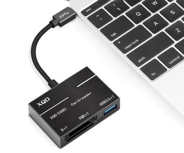 СЧИТЫВАНИЕ КАРТ ПАМЯТИ XQD SD SDHC SDXC ПК USB C 3.0