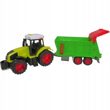 TRAKTOR Z PRZYCZEPĄ Z DŹWIĘKIEM ZABAWKA DLA DZIECI