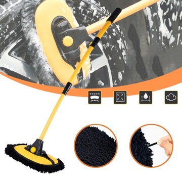 SZCZOTKA DO MYCIA SAMOCHODU Z TELESKOPOWYM UCHWYTEM, DO MYCIA SAMOCHODÓW