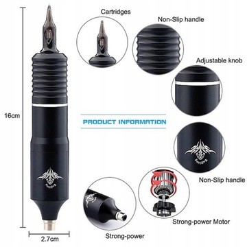 Wireless Tattoo Machine Set Professional Wireless