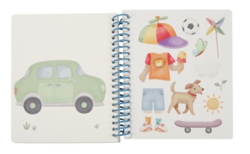 Книга с наклейками Little Dutch Dressup «Джим и друзья» 125407