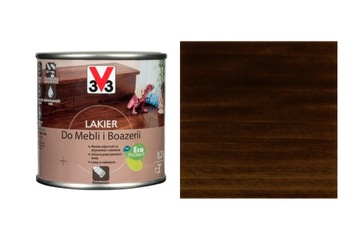 V33 Lakier Do Mebli i Boazerii Dąb Ciemny 0,25L