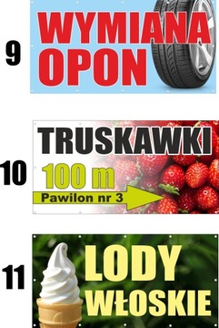 БАННЕР 200х100см Баннер 1х2 м итальянские баннеры с мороженым