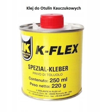 0,25 Л КЛЕЙ ДЛЯ РЕЗИНОВЫХ ТРУБ И ИЗОЛЯЦИИ К-414 K-FLEX