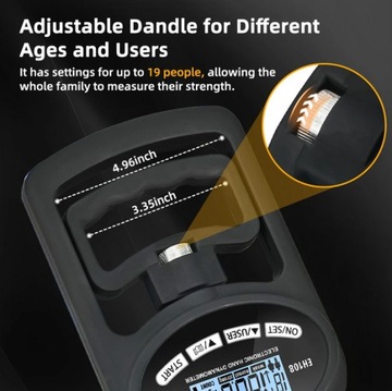 ЭЛЕКТРОННЫЙ СИЛОМЕР ИЗМЕРИТЕЛЬ СИЛЫ РУКИ РУЧНОЙ ВЫЗОВ ТИК ТОК ТРЕНД