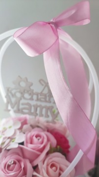 корзина букет Мыльные цветы Для мамы День матери