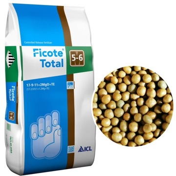 NAWÓZ FICOTE TOTAL OTOCZKOWANY POD TUJE 5-6M 25KG