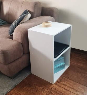 ПОЛКА НАПОЛЬНАЯ ПОЛКА ДЛЯ КНИГ БЕЛЫЕ ТАРЕЛКИ 1x2