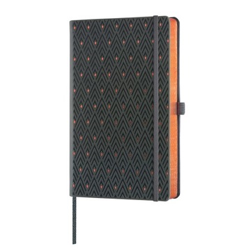 Notes notatnik Castelli Milano A5 DIAMONDS Copper grafitowy miedziany