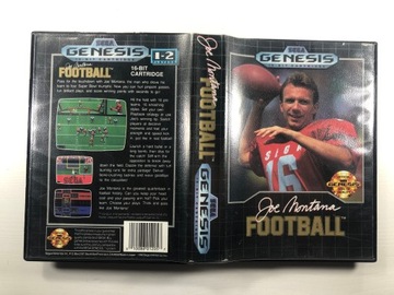 Gra Joe Montana Football Genesis Sega Megadrive