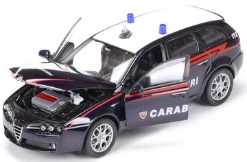 WELLY METALOWE AUTO ALFA ROMEO 159 POLICJA WŁOSKA