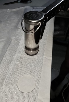 КЛЕЙКА УКРЕПЛЯЮЩАЯ ДЛЯ ПРОЖИГАНИЯ НАПРАВЛЯЮЩИХ С КЛЕЕМ, БЕЛАЯ 8 СМ