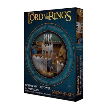 THE LORD OF THE RINGS - ROHAN WATCHTOWER AND PALISADES