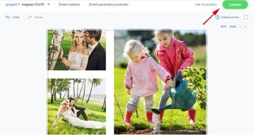 ФОТО Магнит на холодильник 14х20 ФОТОМАСТЕР