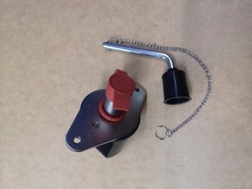 Odłącznik akumulatora 150A WYŁĄCZNIK PRĄDU MASY ZASILANIA KLEM 12V 24V M10