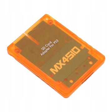 MX4SIO SIO2SD KARTA ADAPTER SD DO PS2 POMARAŃCZA