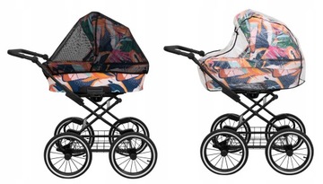 wózek retro 1w1 KUNERT Romantic 08 antracyt