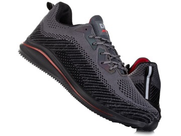 Buty męskie sportowe DK Everel S72530 Grey/Red