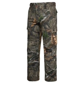 Spodnie Mossy Oak r. XXXL wędkarskie kamuflażowe bawełniane mocne