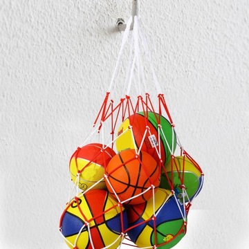 TORBA NA SIATKĘ DO KOSZYKÓWKI NOŚNA PIŁKA DO KOSZYKÓWKI