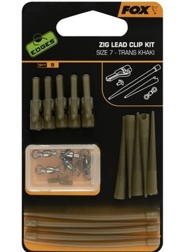 FOX Zestaw Zig Rig Lead Clip Kit CAC722