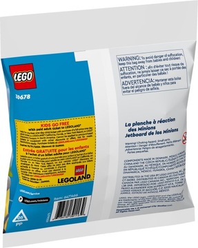 LEGO 30678 МИНИОНЫ РЕАКТИВНЫЙ СКЕЙБОРД МИНЬОНЫ