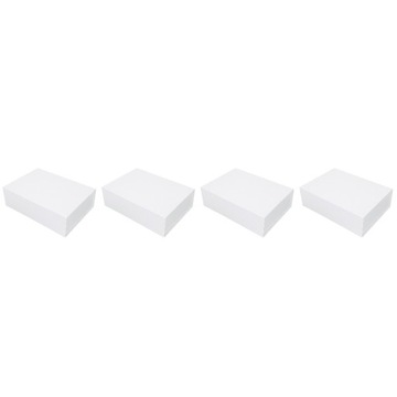 Gift Box Decorative Magnetic Boxes Fold 4 Pieces