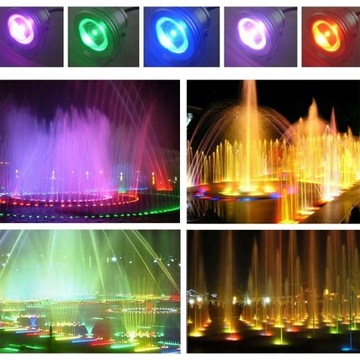 Светодиодный фонтан для подводного плавания с дистанционным управлением RGB