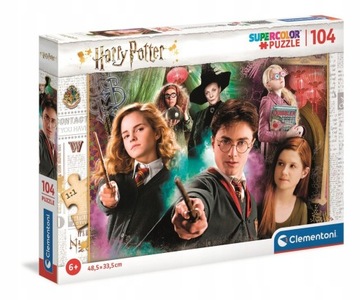 PUZZLE 104 EL. HARRY POTTER HARRY HERMIONA