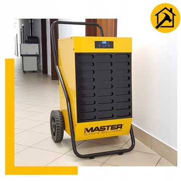 Профессиональный осушитель воздуха промышленной конструкции Master DH 92 80L/24H