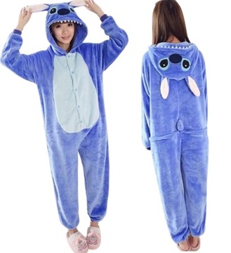 ЦЕЛЬНАЯ ПИЖАМА С ЖИВОТНЫМИ LILO STICH S-XL