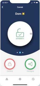 Zamek elektroniczny TEDEE GO SMART + mostek Bridge