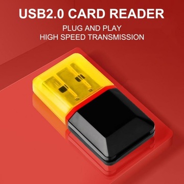 Czytnik kart Plug and Play przenośna ładowarka USB