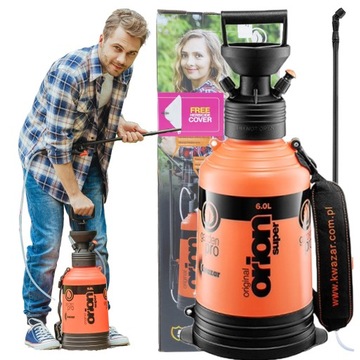 OPRYSKIWACZ KWAZAR ORION SUPER 6L CIŚNIENIOWY + LANCA + OSŁONA GRATIS