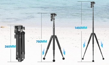 Штатив VLOG 145 см для держателя телефона FUJIFILM FUJI Prompter Ulanzi MT-63