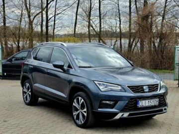 Seat Ateca SUV 1.5 EcoTSI 150KM 2019 Seat Ateca 1.5 TSI XCELLENCE/ Bezwypadkowa/ Serwis