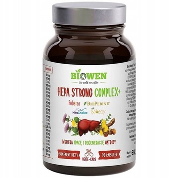 Biowen Hepa Strong Complex+ 90 kapsułek