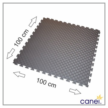 MATA do ĆWICZEŃ PUZZLE PIANKOWE GRUBA z PIANKI EVA 1m² PODŁOGĘ 1,5 cm