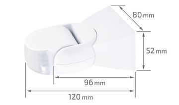 CZUJNIK RUCHU CP-5B PIR 180°
