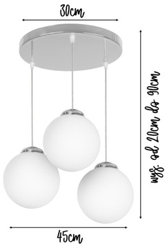 ПОТОЛОЧНЫЙ ПОДВЕСНОЙ СВЕТИЛЬНИК САМОЛЕТ ЛЮСТРА СОВРЕМЕННЫЙ ХРОМ БЕЛЫЕ ШАРИКИ LOFT LED